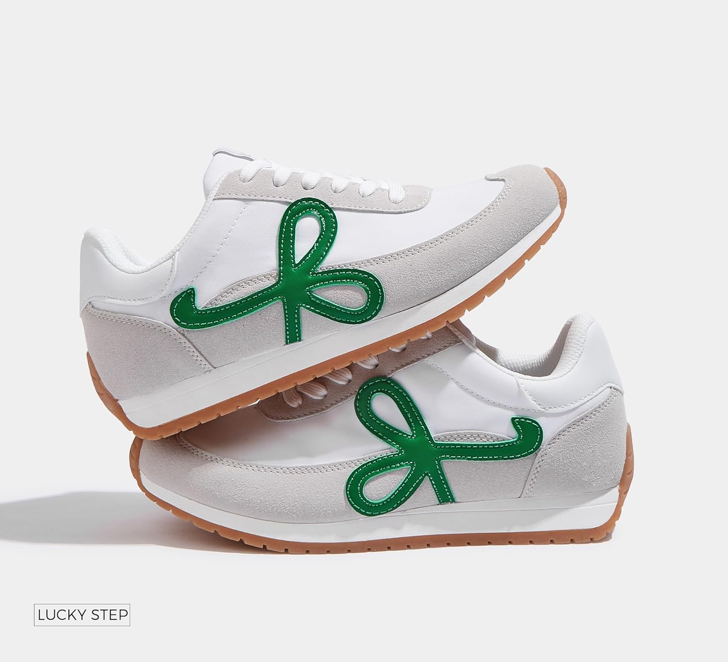 LUCKY STEP Women's Fashion Sneakers Trendy Stylish Low Top Classic Retro Casual Ladies Comfortable Running Walking Shoes - Image 7