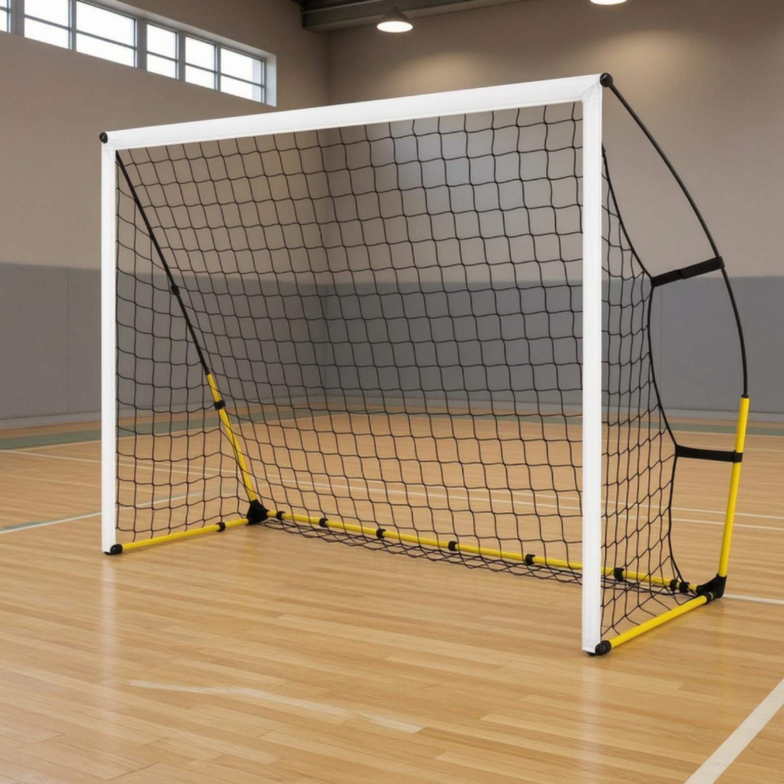 Sharplace Portería Infantil de Fútbol Portátil Plegable Arco Red Meta Entrenamiento con Marco Tubular Desmontable y Malla, Pequeño 1.8m X 1.2m X 0.54m, Portería De Fútbol De Montaje Rápido X-927