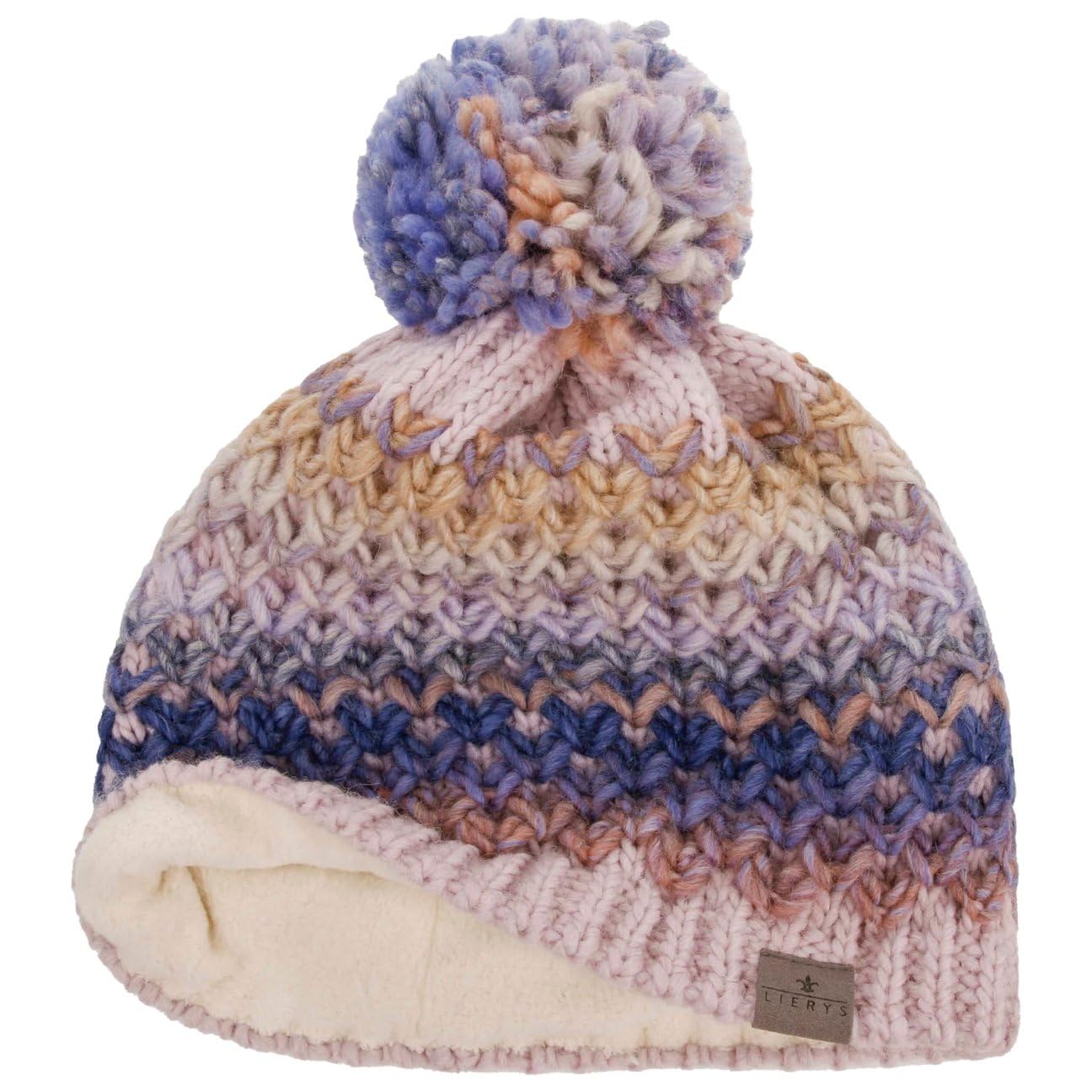 LIERYS Elvara czapka z pomponem beanie Wyprodukowano w Niemczech Damski Jesien Zima