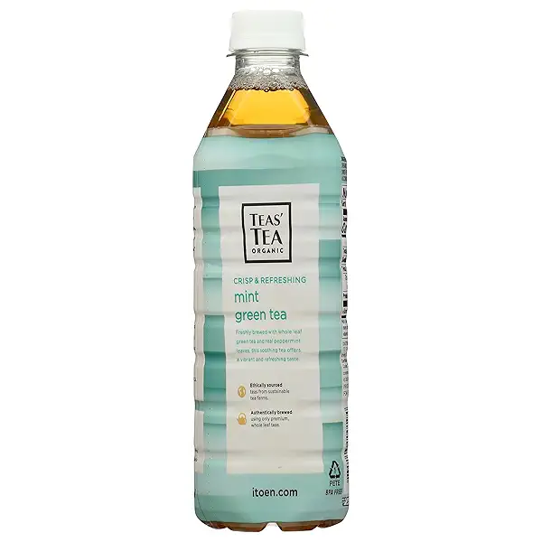 TEAS' TEA Organic Mint Green Tea, 16.9 FZ 3