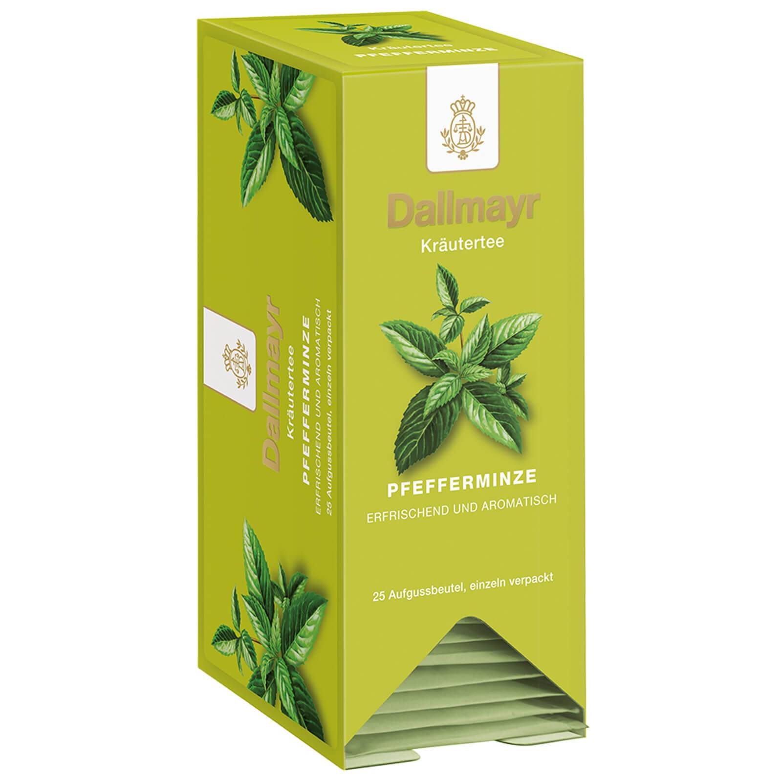 Dallmayr Kräutertee Pfefferminze Kuvertiert 8 x 25 x 1,75g