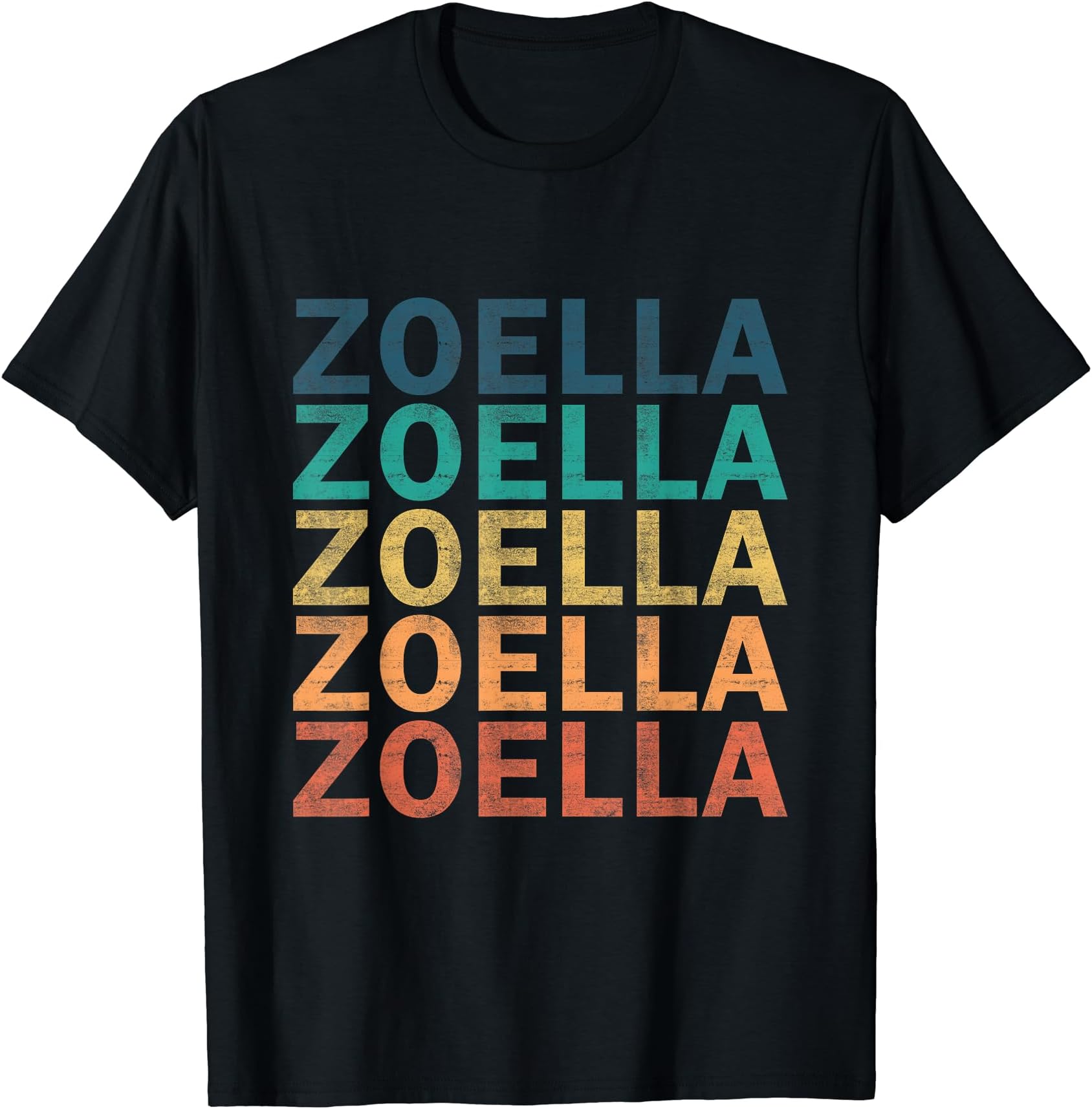 Zoella - Vintage Retro Zoella Name T-Shirt