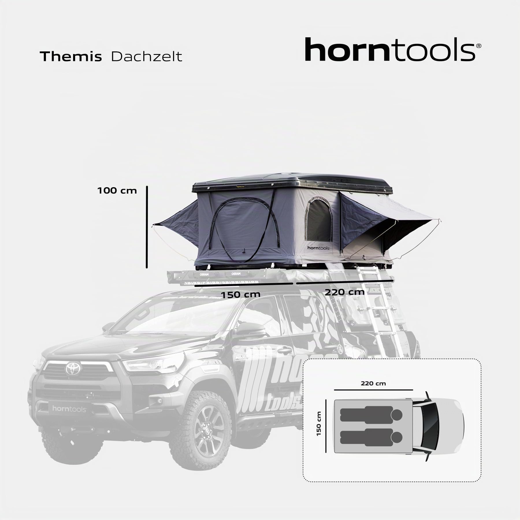 horntools dachzelt 220 Themis PopUp, x 150 x 30 cm, in Schwarz/Grau, Autodachzelt für 2 Personen, wasserdicht, mit Hartschale Sport & Freizeit Back Support Option:X-Bike Pro: With Back Support Adjusting the brake pedal Sets for Brands