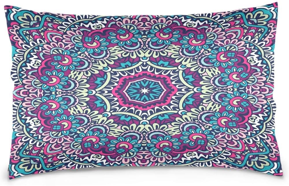 Decorative Cushion Covers Boho Mandala Ethnic Cushion Cover Soft Home