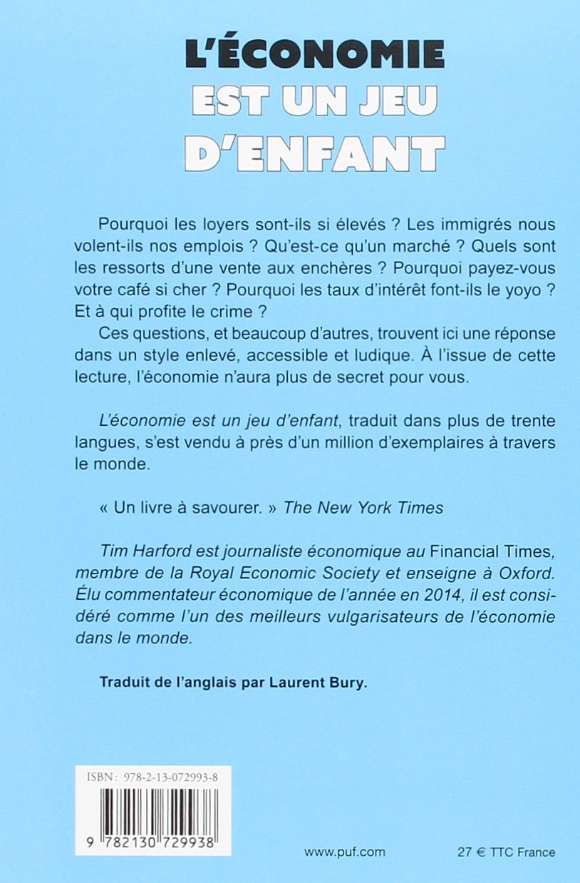 L'économie est un jeu d'enfant