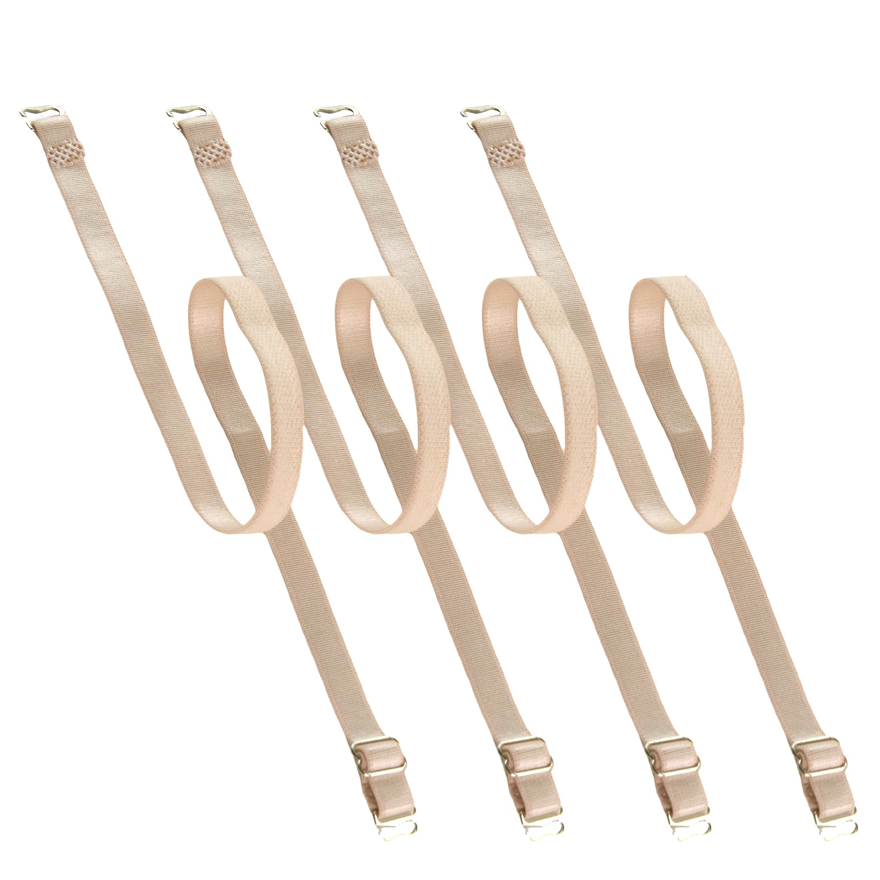BOROLAElastic Adjustable Removable Lingerie Straps 10mm Width Cotton Replacement Sexy Bra Shoulder Strap