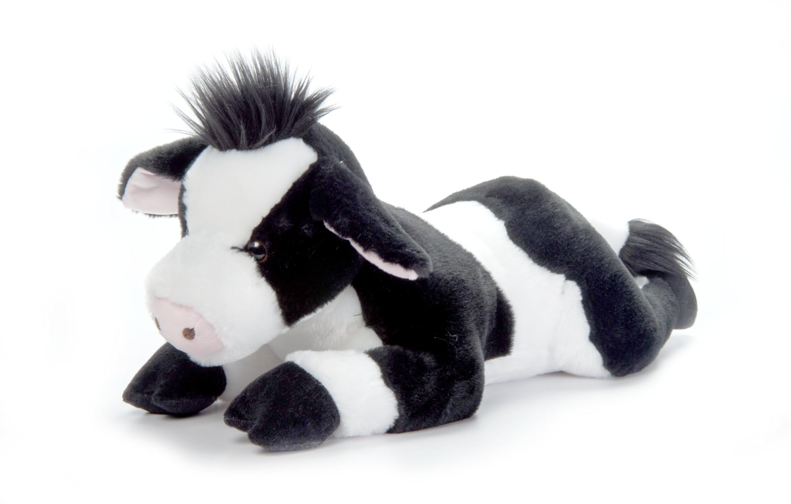 The Petting Zoo Cow Stuffed Animal Plushie Gifts for Kids Wild Onez Wildlife Animals Cow Plush Toy 24