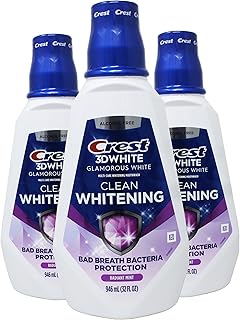 Crest 3D White Luxe Glamorous White Multi-Care Whitening Mouthwash