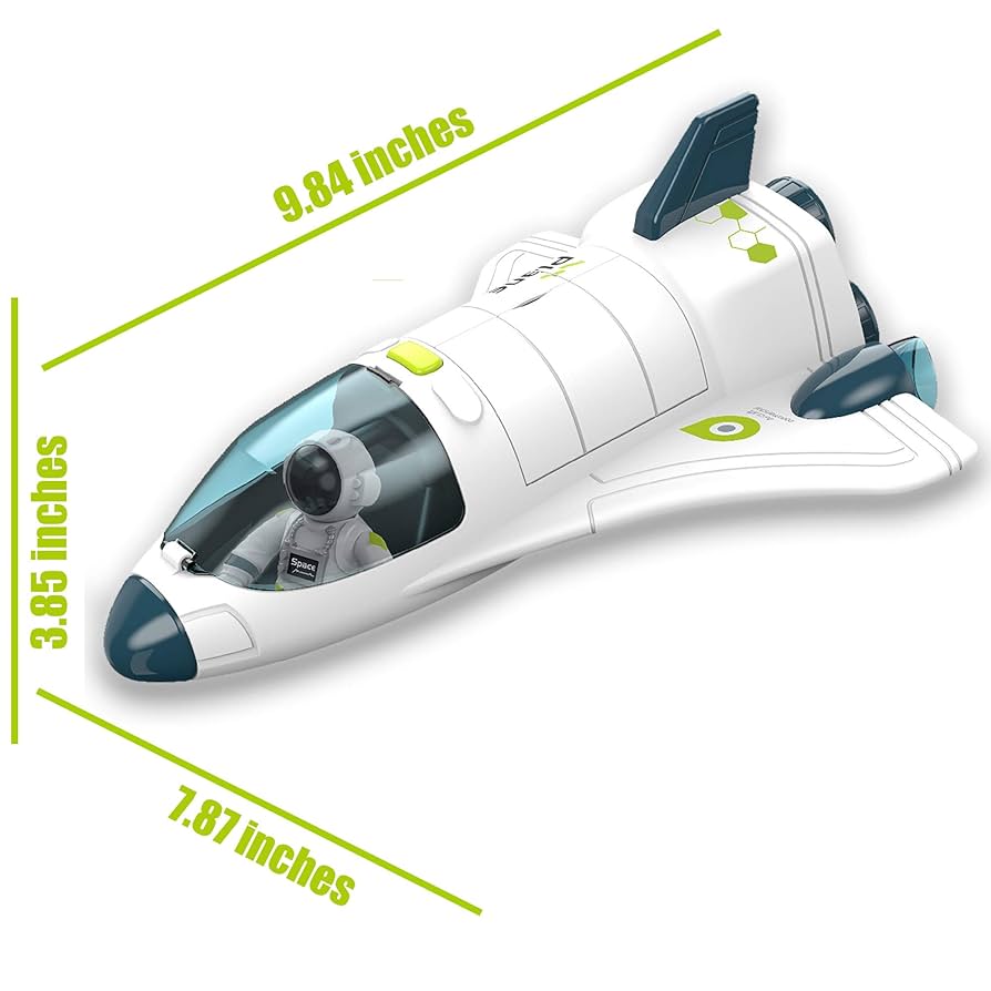 Amazon.com: COOLDUCK Space Shuttle Toy with Lights & Sound