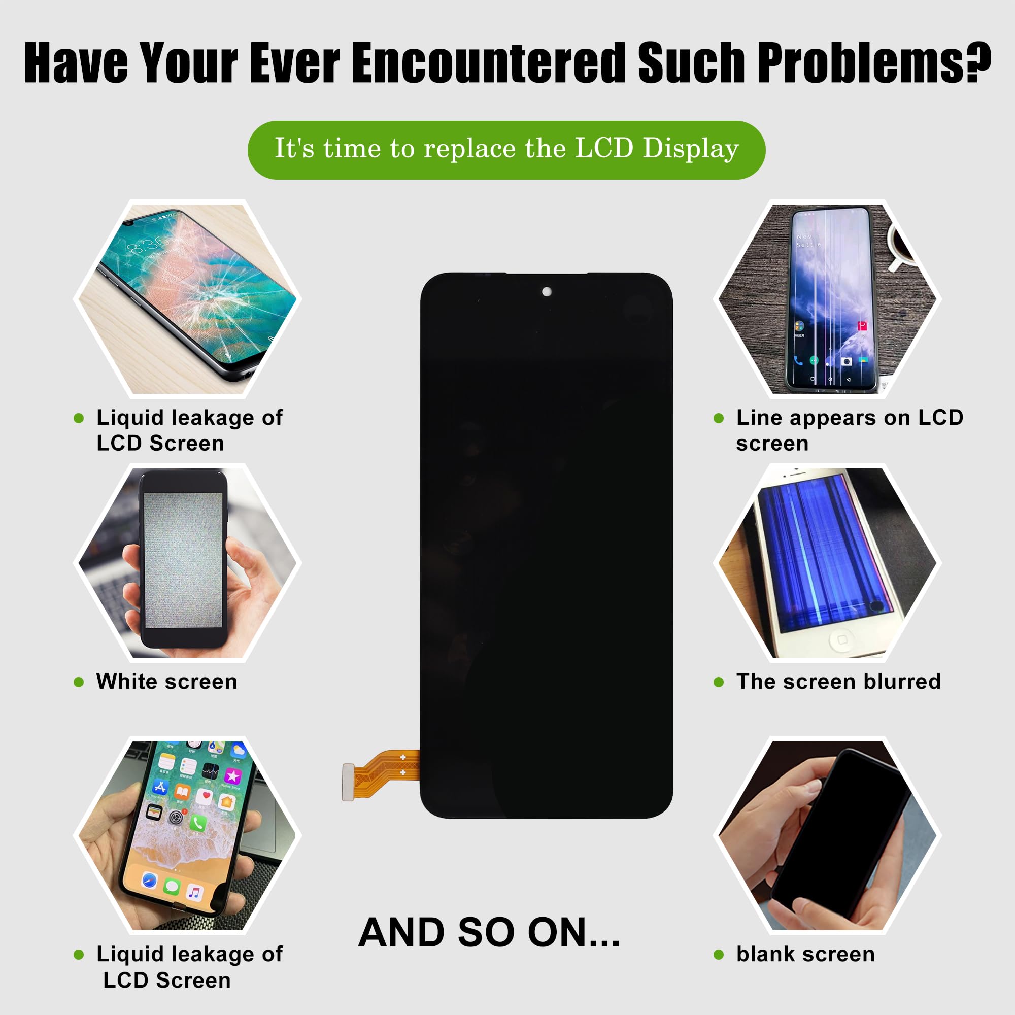 Écran AMOLED de rechange compatible avec Nothing CMF Phone 1 A015