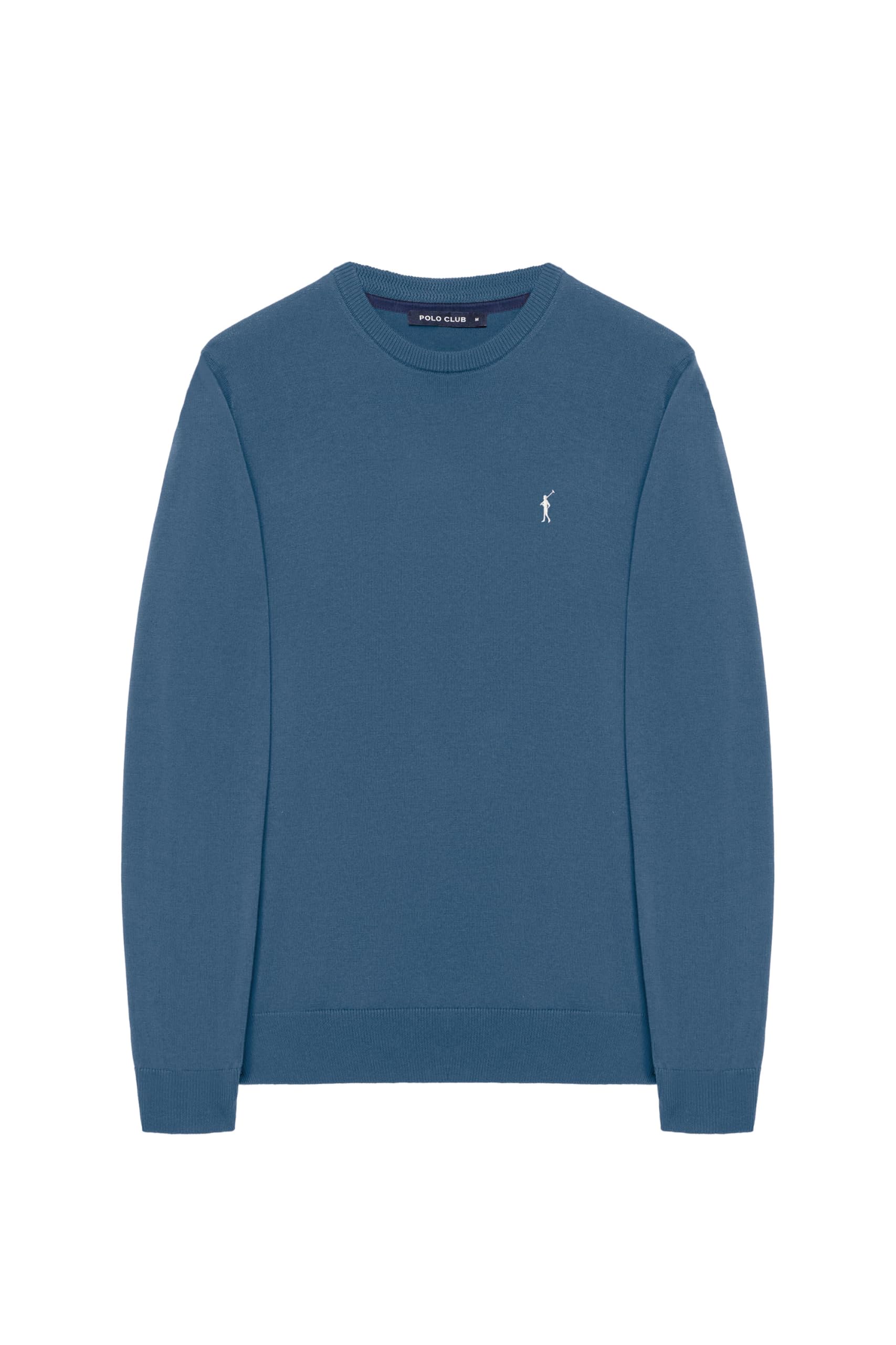 Polo Club Maglione Manica Lunga Uomo Maglioni Girocollo Crew Neck Pullover 100% Cotone