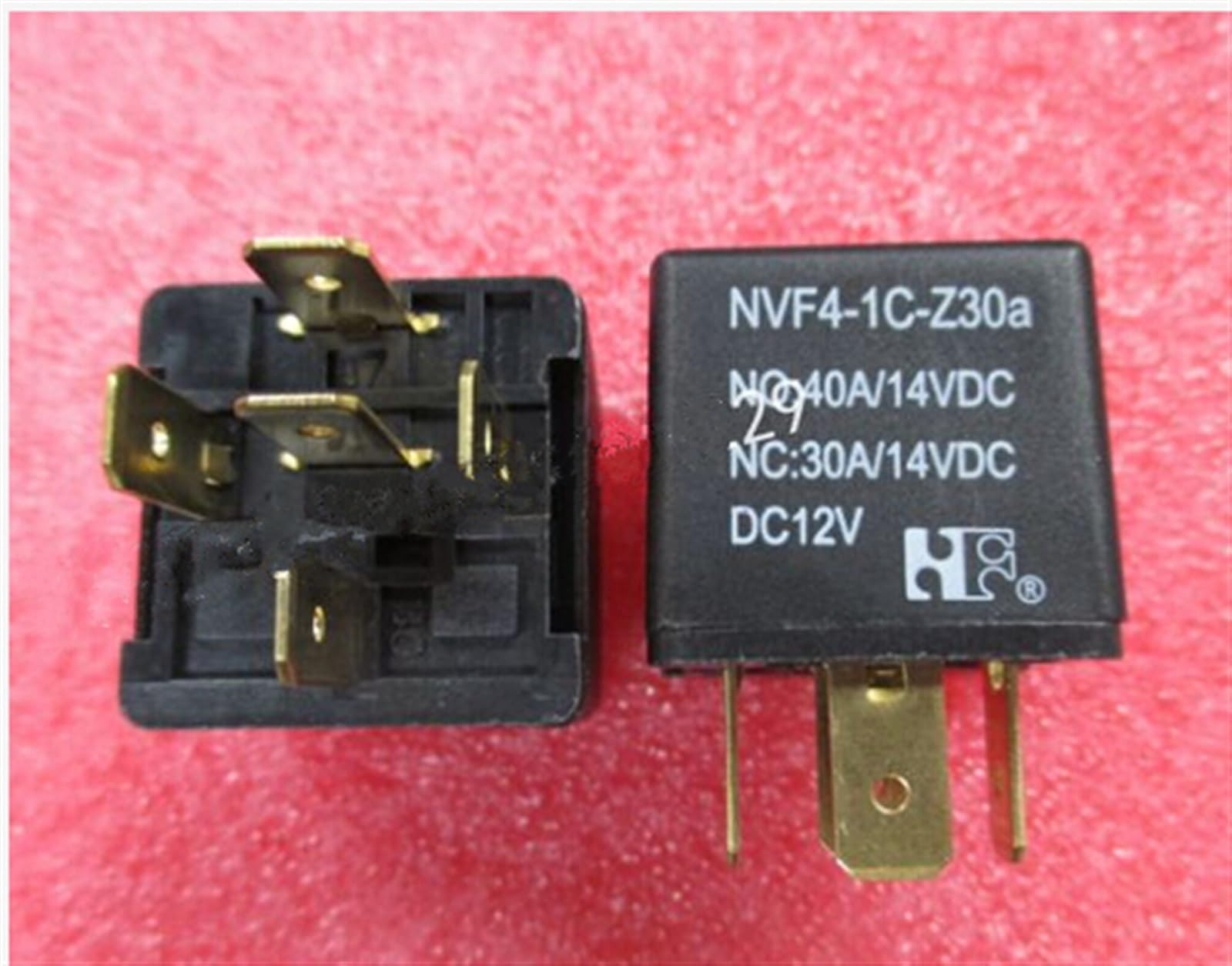 WEUSANXPL high Power auto car Relay NVF4-1C-Z30a-DC12V NVF4-1C-Z30a-12VDC NVF4-1C-Z30a DC12V 12VDC 12V 40A 4PIN