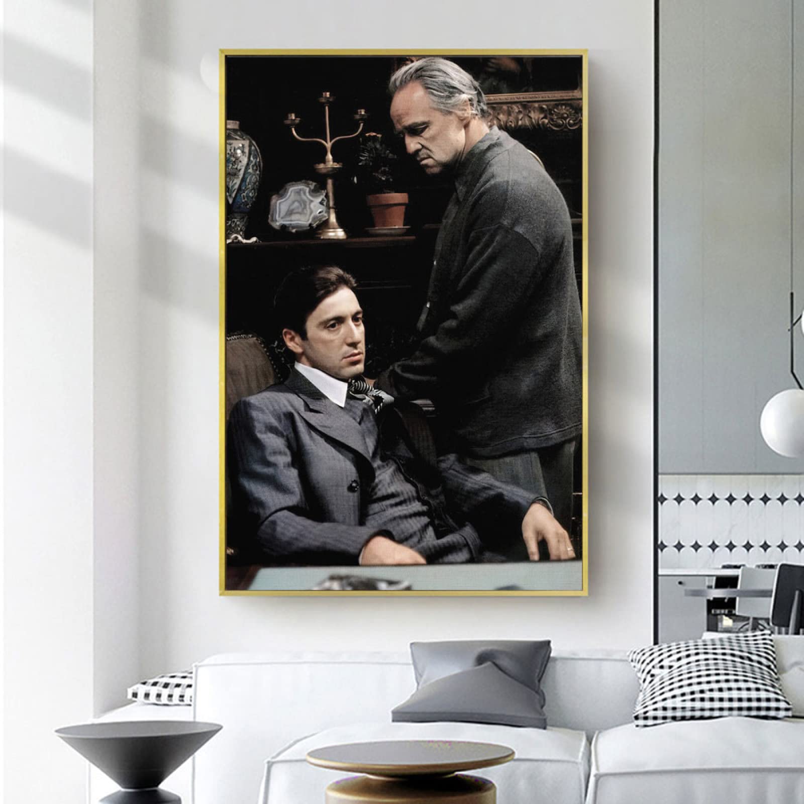 GHRF Peaky Blinders Metalen Poster Canvas Kunst Poster en Muurkunst Fotodruk Moderne Familie Kamer Decor Poster 40 x 60 cm
