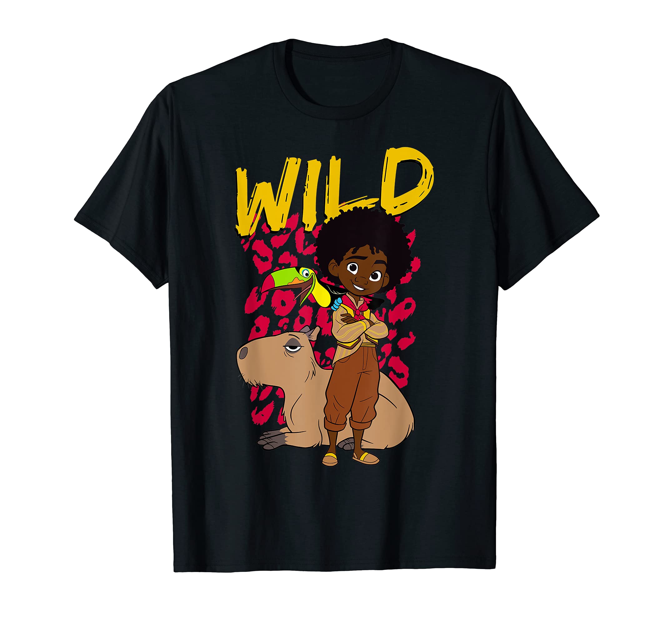 DisneyEncanto Antonio Wild Poster T-ShirtOEKO-TEX STANDARD 100