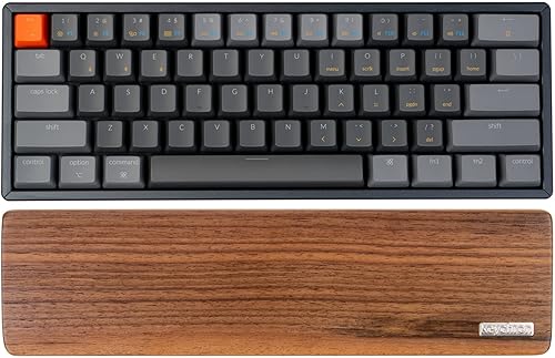 Reposamuñecas de madera para teclado Keychron K3 K3 Pro K7 S1 Teclado mecánico para juegos