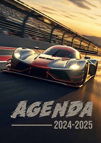 Agenda Scolaire 2024-2025: Voiture de Course | Journalier (une page par jour) | 12x17 cm | Format A5 | 300 pages | Couverture souple | sept 2024 – ... et Lycée | Sport Extrême | Formule 1 | Garçon