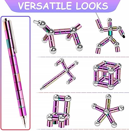 Miniatura 4 de TYJHAFN Regalos de Bolígrafo Fidget para Novio - Novedosos Rellenos de Calcetín Navideño para Hombres Mujeres Adultos, Bolígrafos Gadgets Geniales