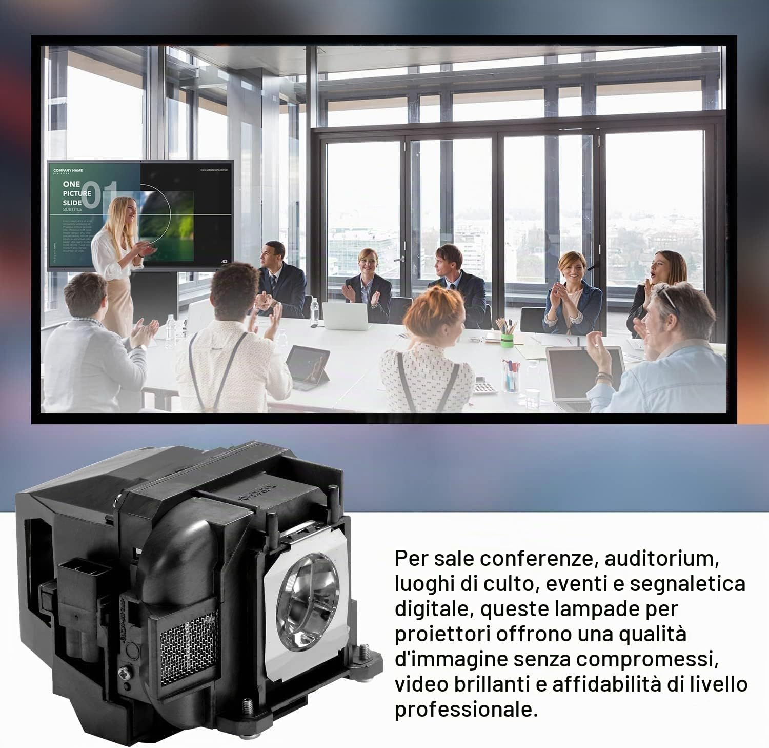 Lampada per Proiettore per Epson ELPLP88 ELPLP87 ELPLP78 EH-TW5210 EH-TW5300 EH-TW5350 EH-TW490 EH-TW570 EH-TW5100 EH-TW5200 EB-S04 EB-S27 EB-S31 EB-U04 EB-U32 EB-S03 EB-S17 EB-S18 EB-W03