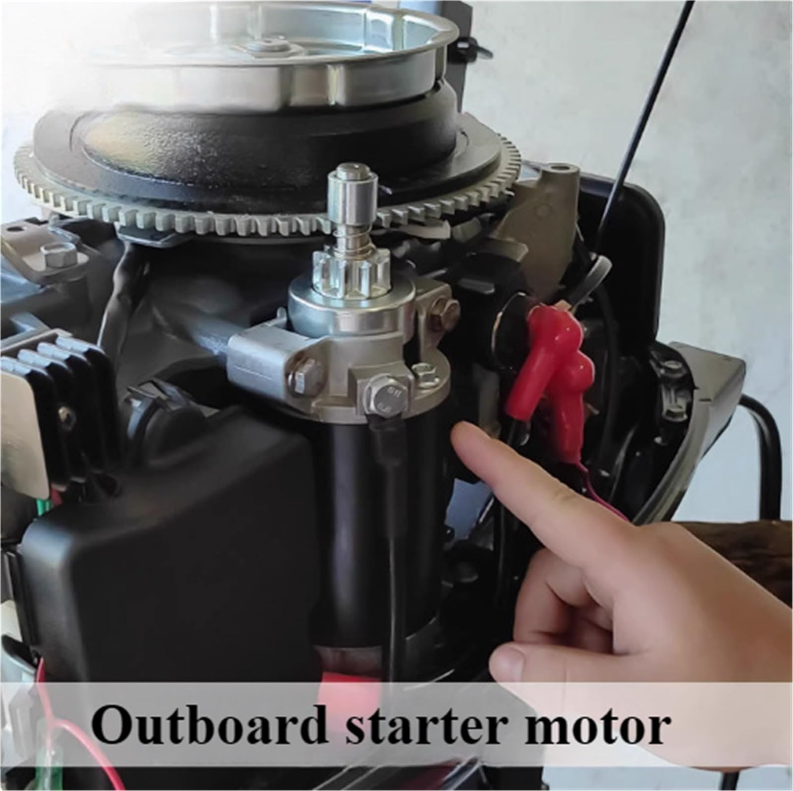 Motor de arranque fueraborda for Tohatsu de 2 tiempos y 18 HP. for Tohatsu T18, Hangkai T25, Hidea T20. 350-76010-0