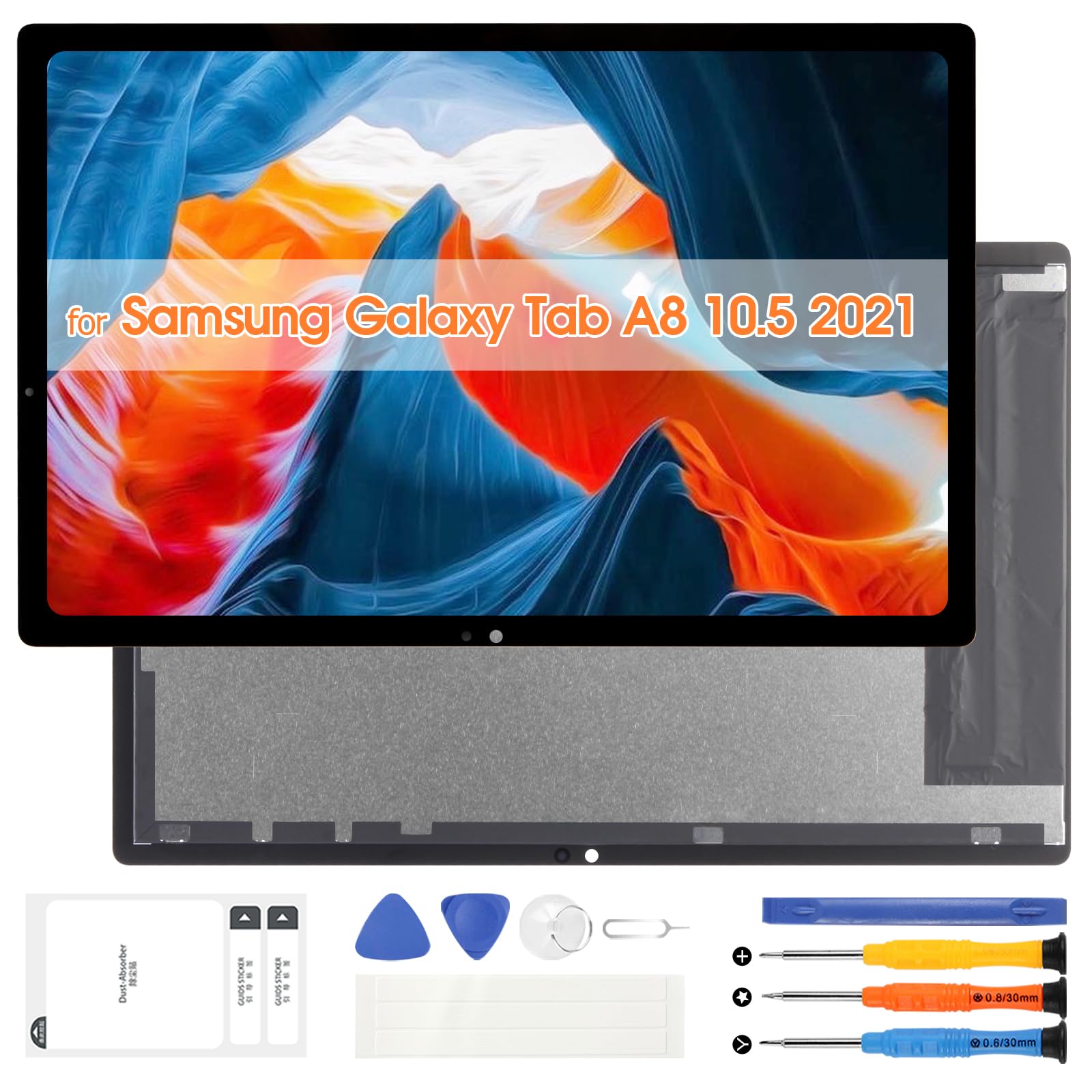 Écran LCD Samsung Galaxy Tab A8 2021 10.5 SM-X200 SM-X205 Remplacement