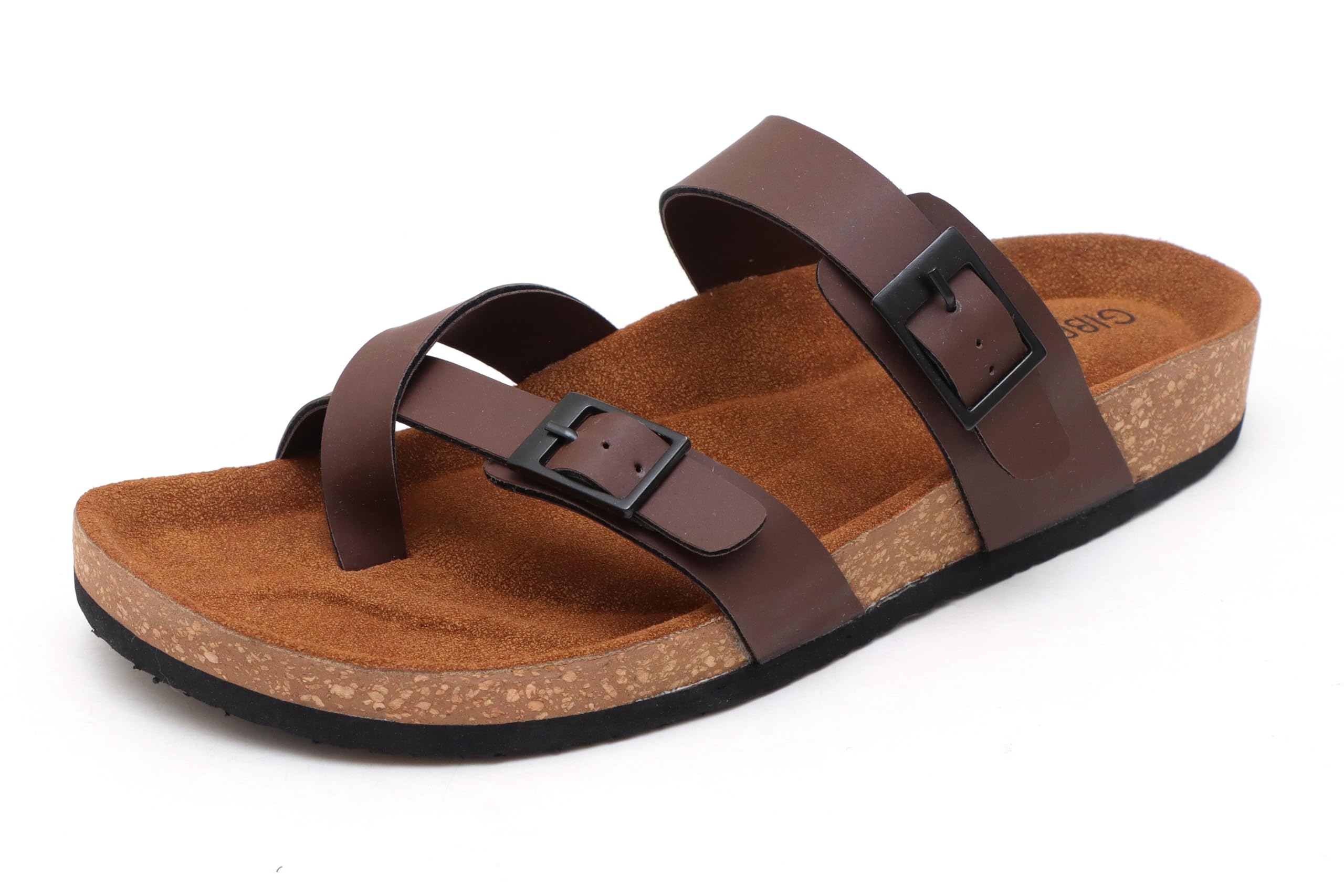 Slippers for Men|Stylish, Comfortable & Cushioned Sandals|Non-Slip Cork Sole|Ethnic, Casual, Everyday & Office Footwear