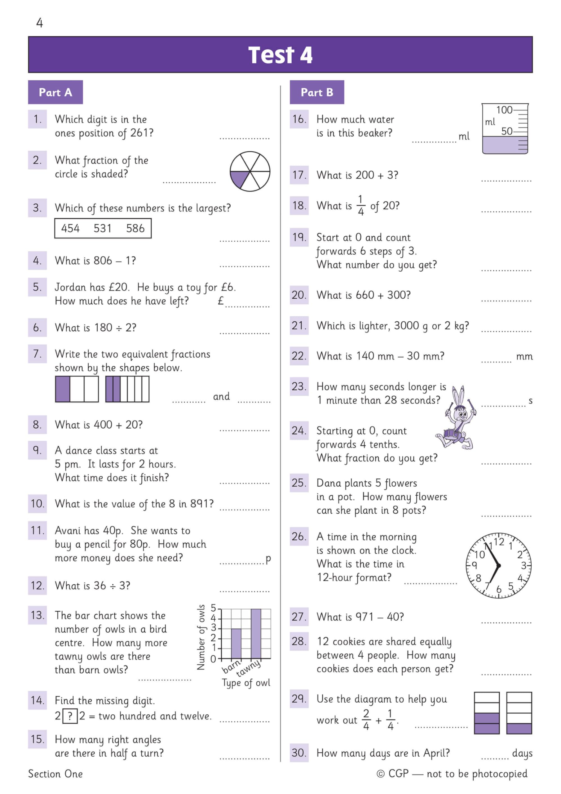 KS2 Maths Year 3 Mental Arithmetic Targeted Question Book (includes Online Answers & Audio Tests)