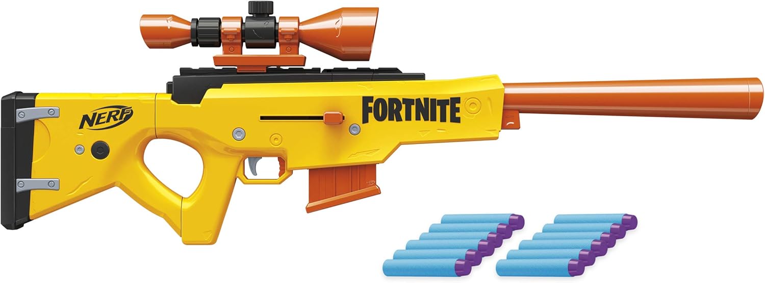 NERF Hasbro Nerf Fortnite Basr L Bolt Action Clip Fed Blaster