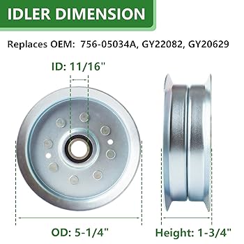 JYLEYJ Lawn Mower 42 inch Deck Rebuild Kit for MTD CRA