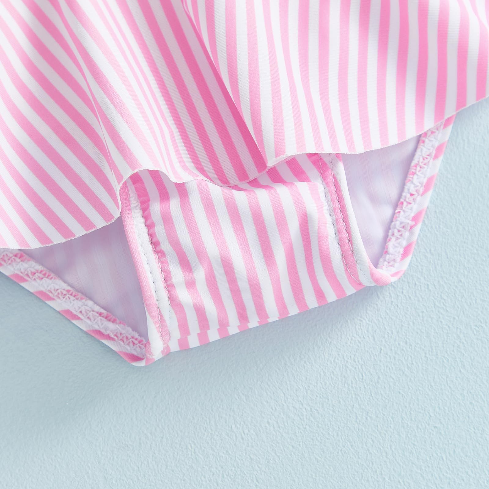 Costume da Bagno per Bambina, Intero per Neonati Estivo da Spiaggia Senza Maniche per Bambini Piccoli