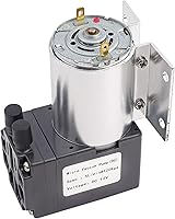 Vista 1 de Walfront Mini bomba de vacío DC 12V 120kpa Bomba de aire de vacío 5L/min Bomba de succión de compresor de aire de diafragma con soporte
