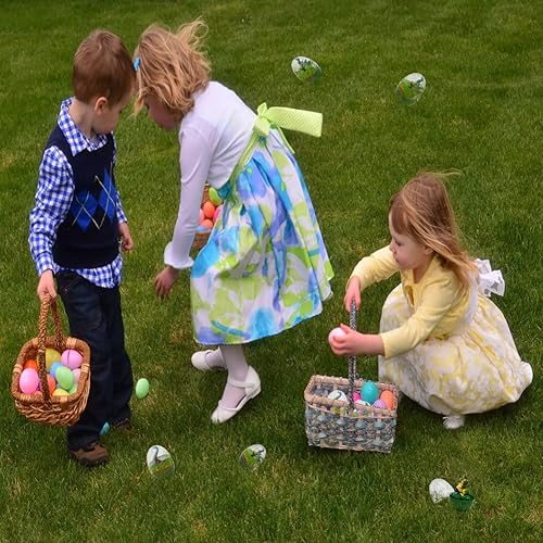 Miniatura 4 de Huevo de Pascua precargado con juguetes de dinosaurio para tirar hacia atrás, 4 piezas Jumbo T-Rex Triceratops Dino para rellenar cestas, recuerdos