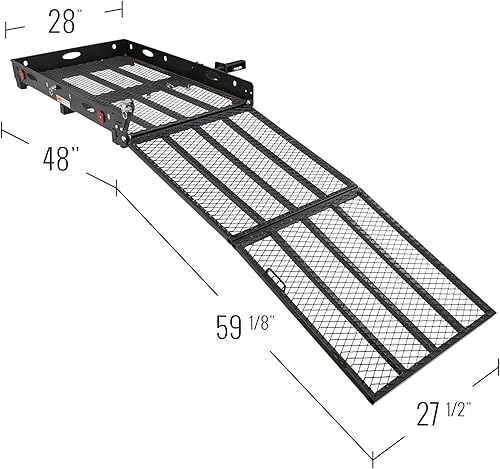 Miniatura 17 de Rage Powersports SC400 Portaequipaje con rampa