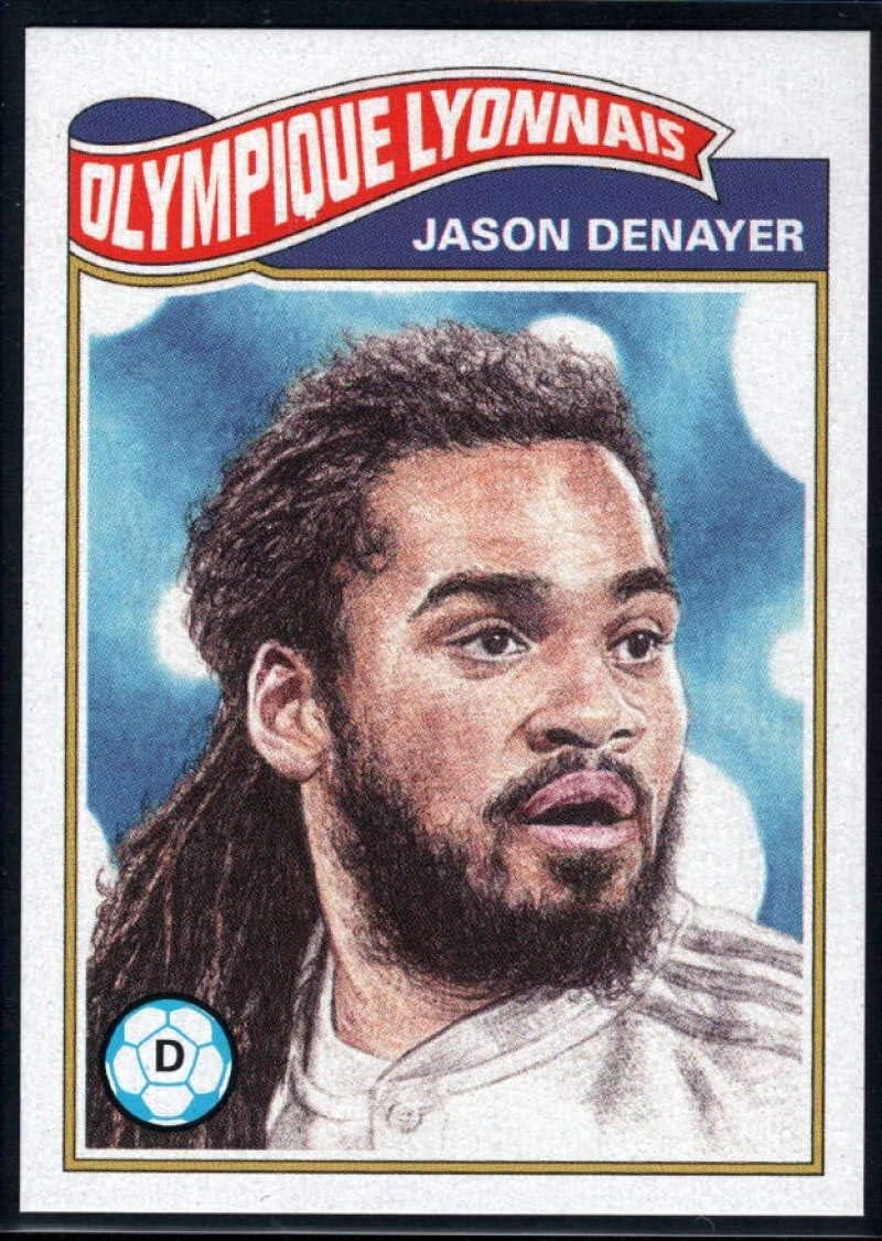 2020 Topps The UCL Living Set UEFA Champions League #147 Jason Denayer Olympique Lyonnais Official Soccer Futbol Trading Card LIMITED PRINT RUN