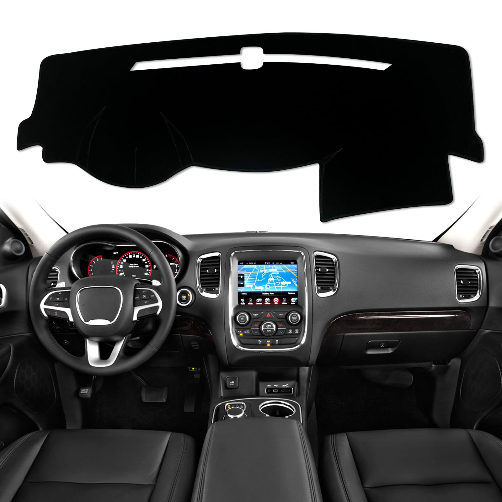 Photo 1 of Biifoxee Dash Cover Custom Fit for Dodge Durango 2011-2020 Dashboard Cover Dashcover Dash Mat Protector Carpet Pad Accessories