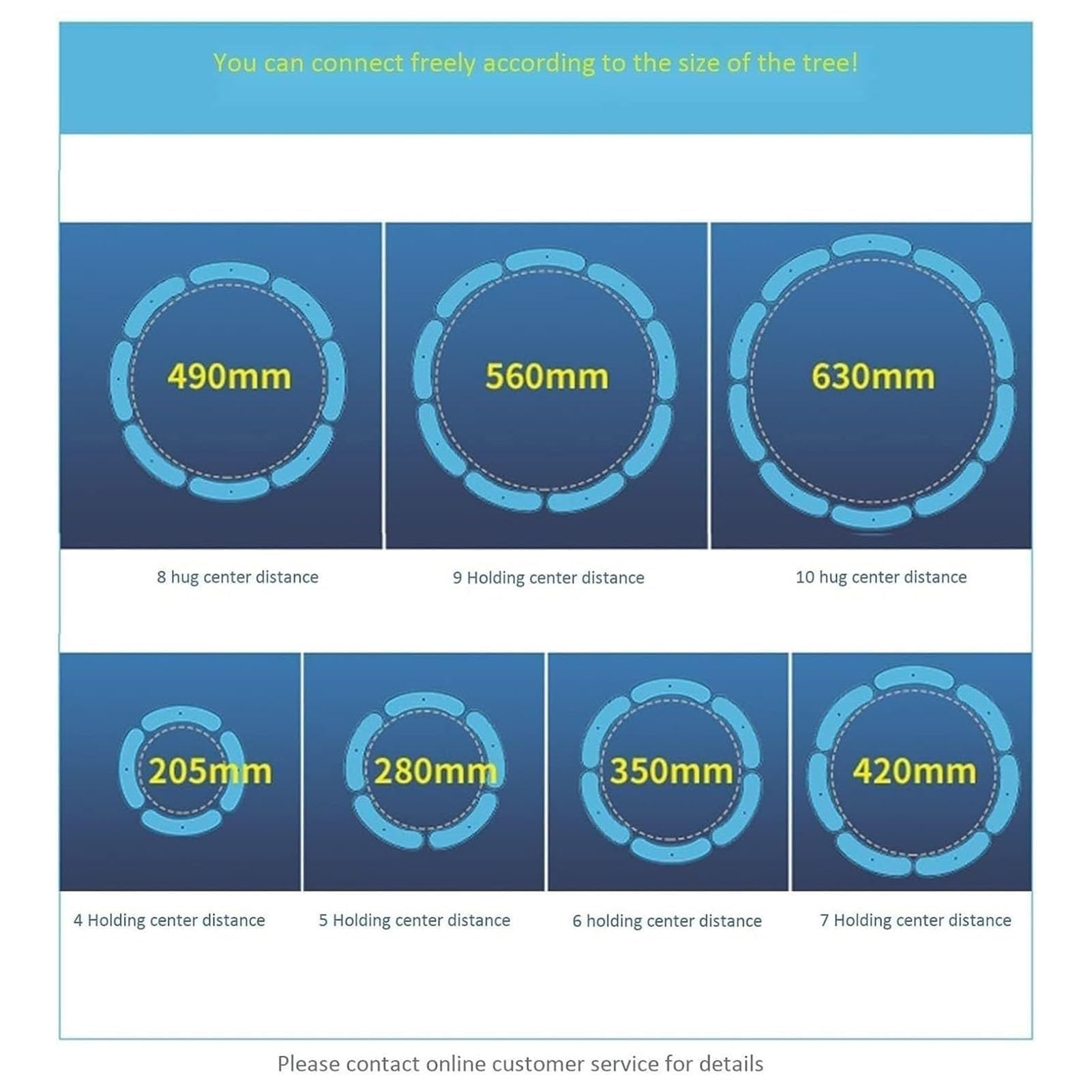 Focos LED De 12 W Para Árboles, Luz LED Circular Para Abrazar Árboles, Luz De Jardín Impermeable IP65, Luces Exteriores Corrugadas Enterradas De 24 V, Iluminación Para Jardín(White Light,6PCS(24V))