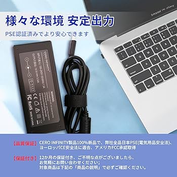 Amazon.co.jp: Dell対応 19.5V 3.34A 65W 交換用充電器 ACアダプター