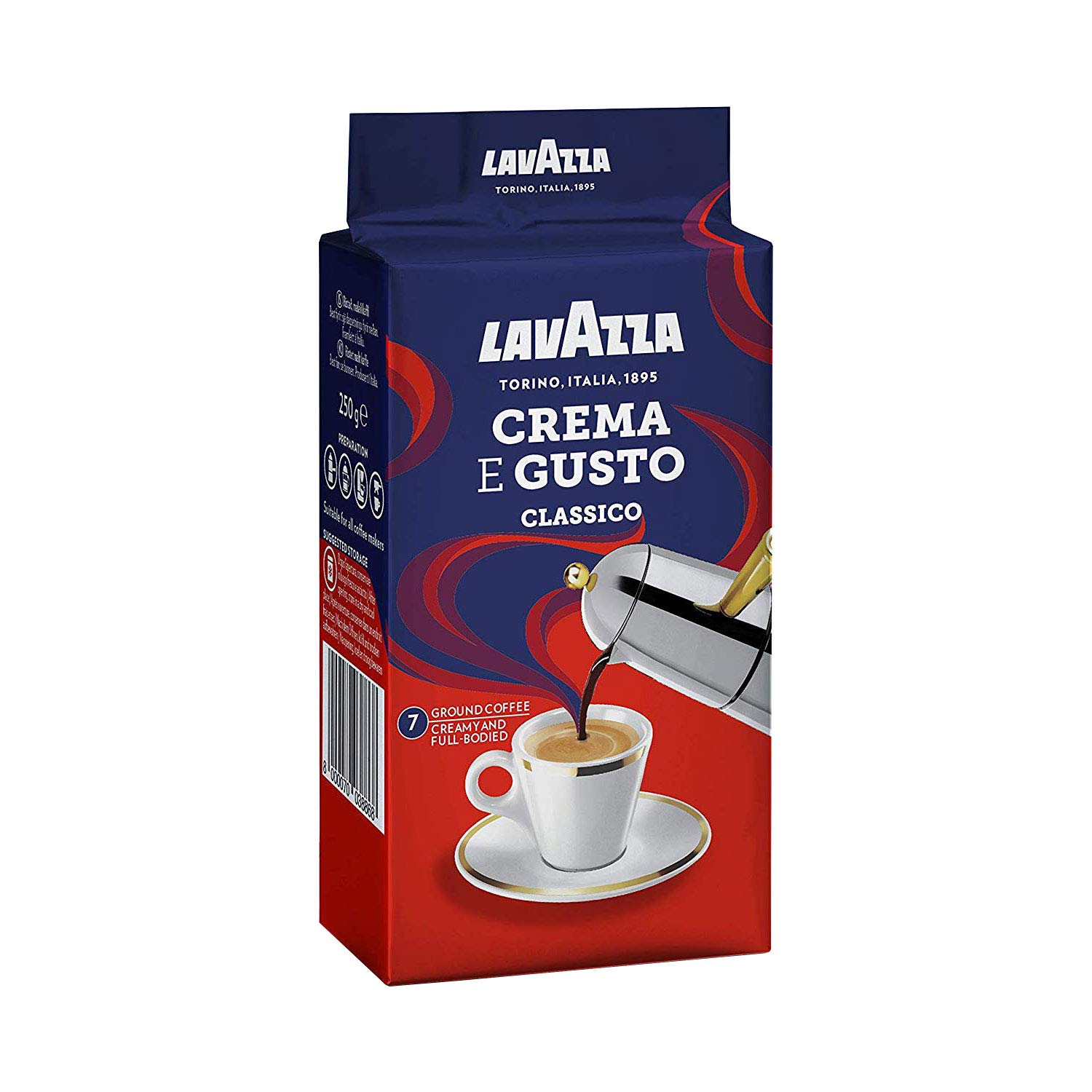 Caffè Macinato Lavazza Crema e Gusto 250gr