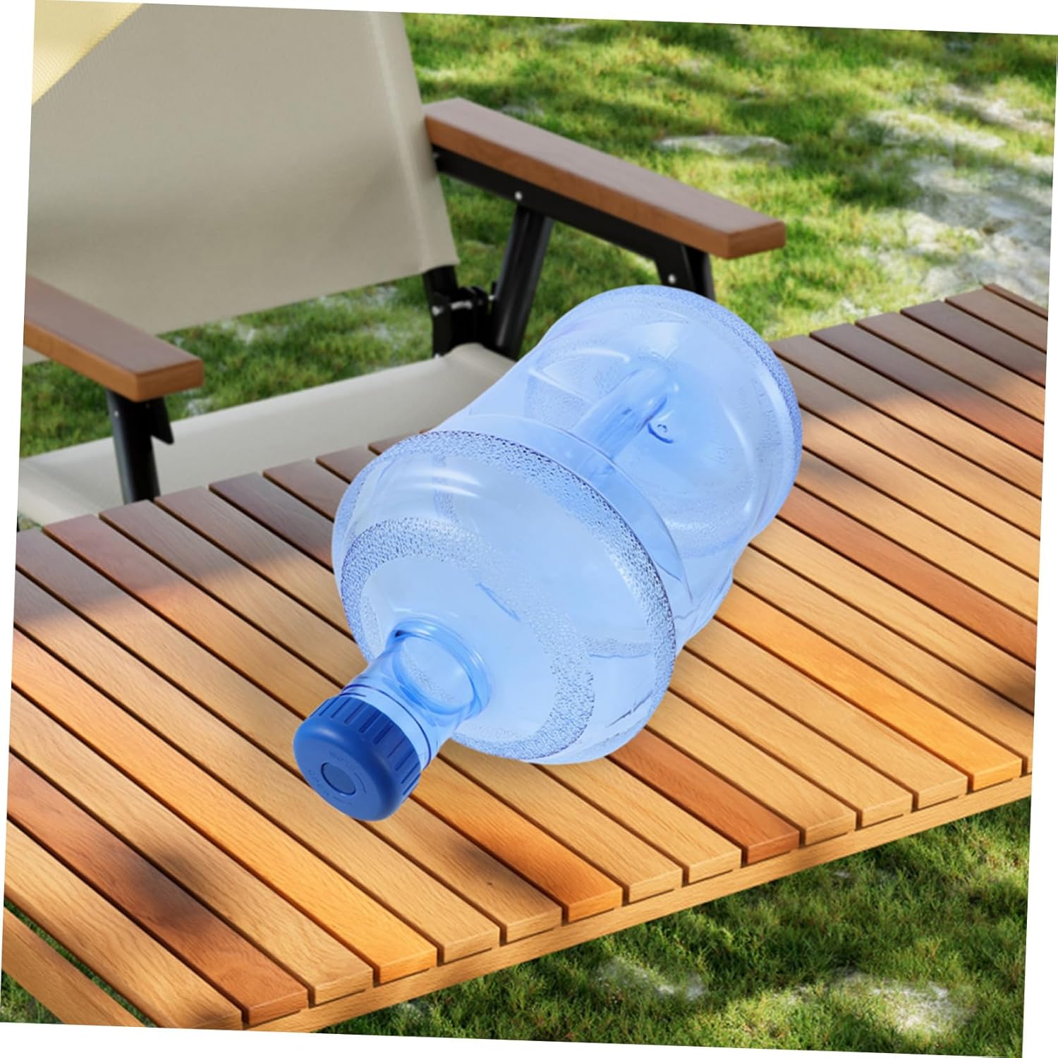 POPETPOP Outdoor Water Storage Bucket Portable Drinking Jug with Handle for Camping Hiking and Backpacking for Hydration