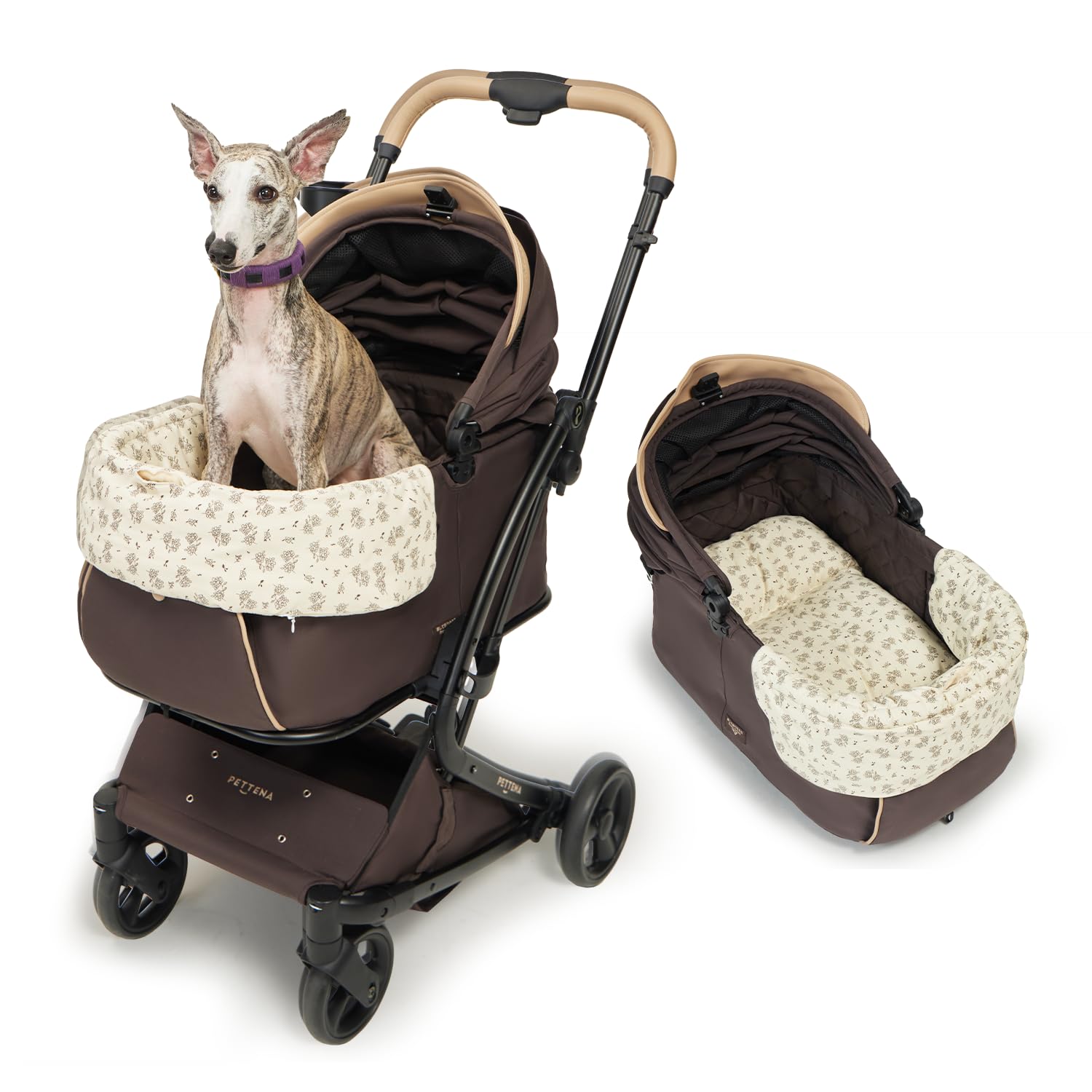 Amazon.co.jp: 【犬用エルゴノミクス設計クッション付き】PETTENA