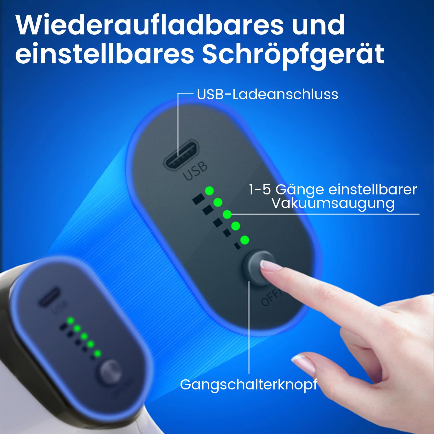 12-teiliges elektrisches Schröpf-Set, Cellulite-Schröpftherapie-Massagegerät, wiederaufladbares Vakuum-Schröpfen, einstellbares Saugset, Gua Sha und Schröpfgerät, Schmerzlinderung für den Rücken