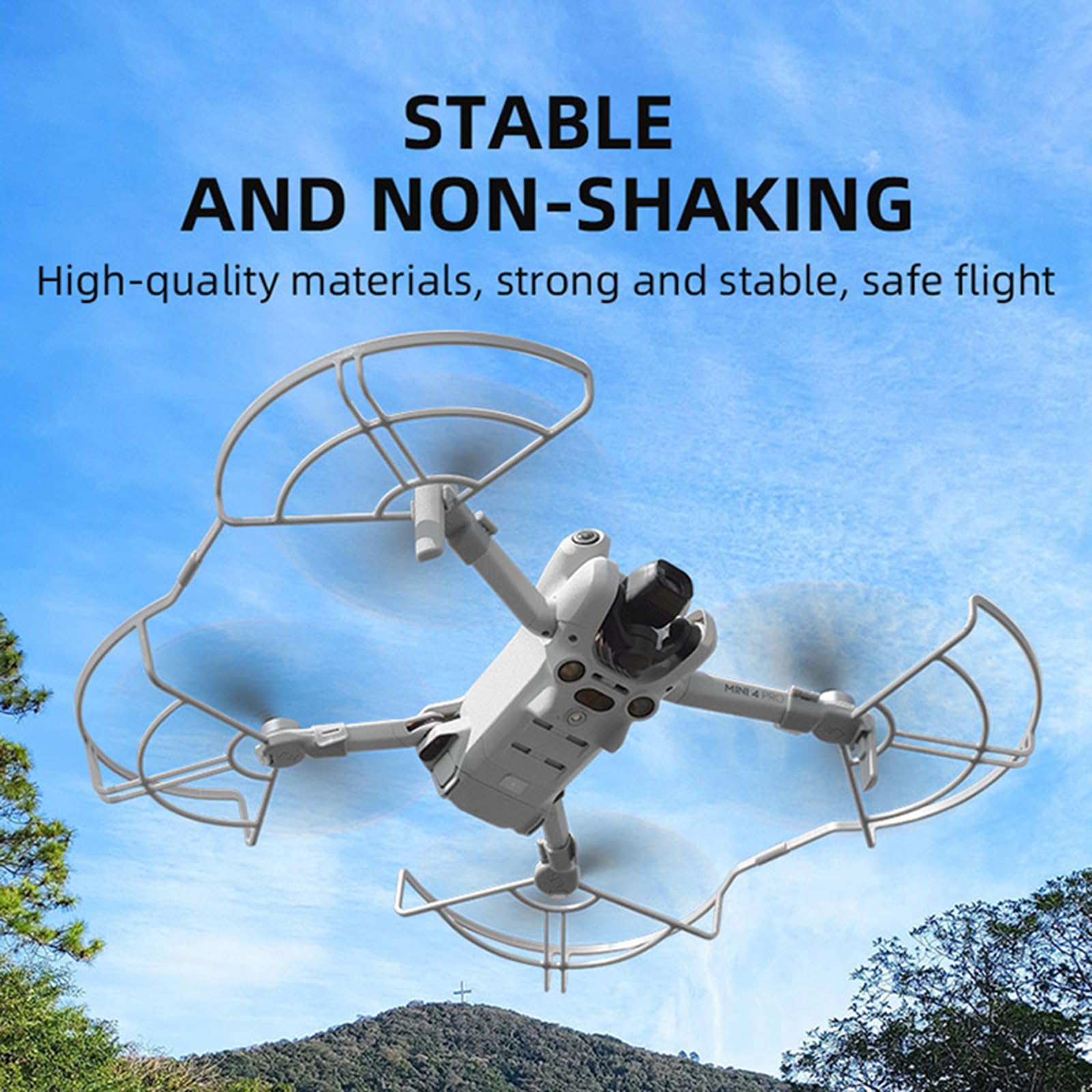 Okrąg osłony śmigła do DJI MINI 4 Pro Drone Propellers antykolizyjny zderzak ostrze osłona ochronna osłona