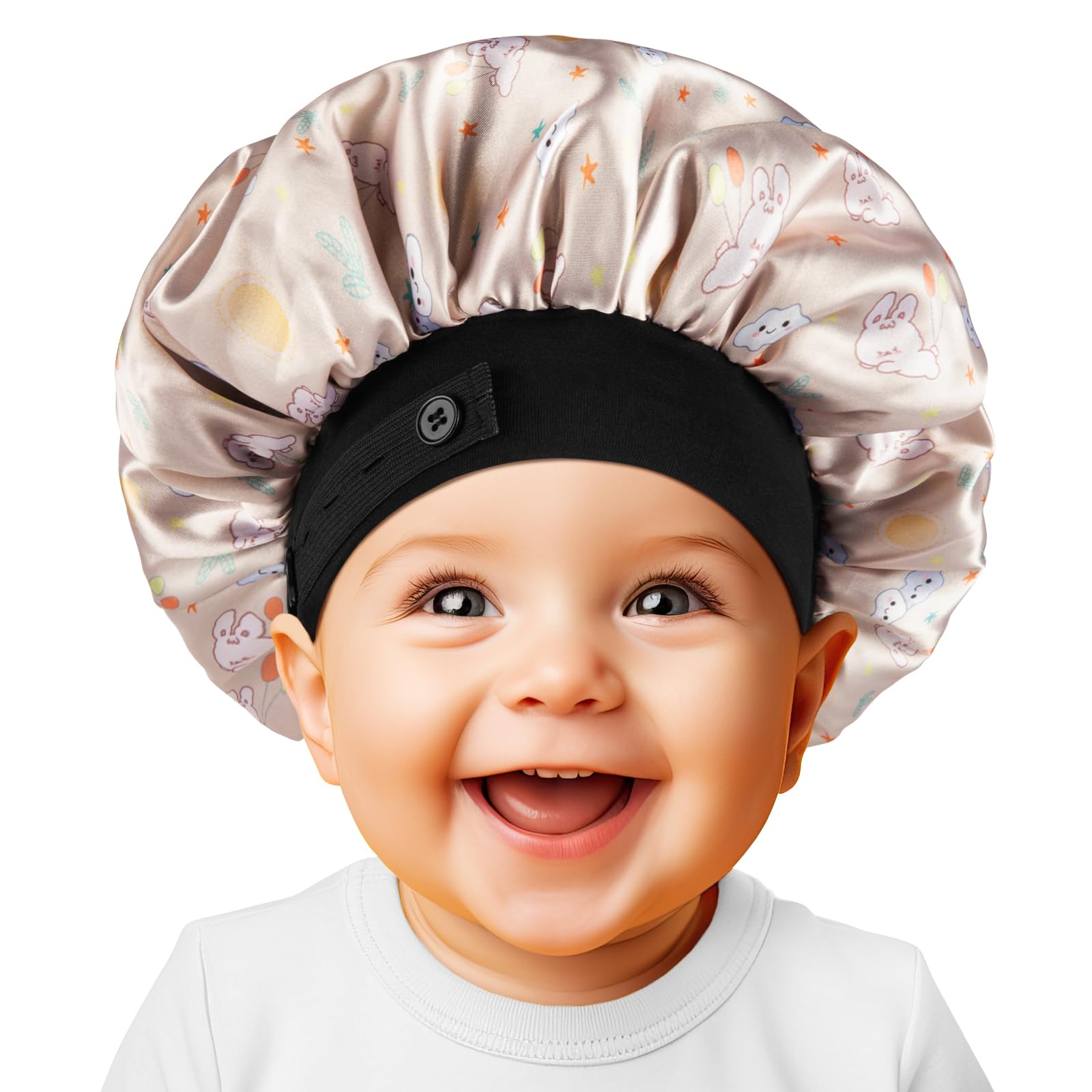 Baby Bonnet Soft Silk Satin Bonnet For Girls Boys Infant