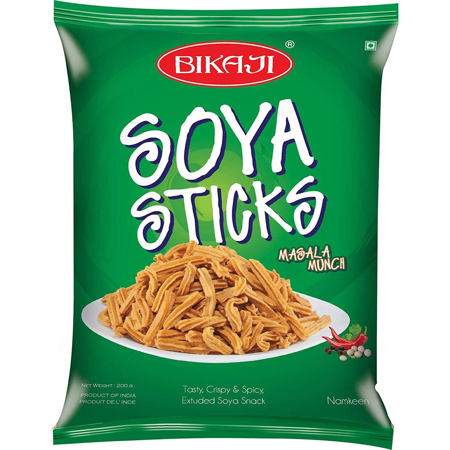 Bikaji Aslee Bikaneri SOYA Stick Masala Munch 180gms