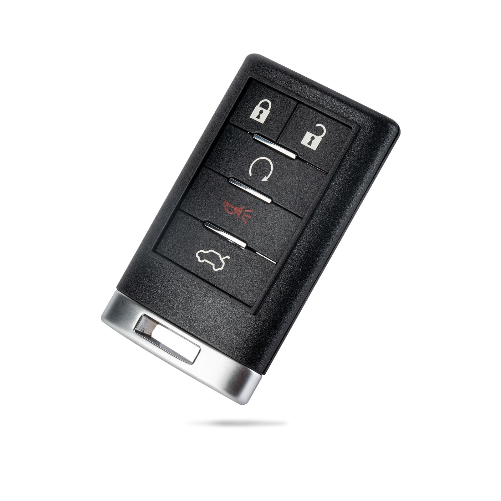 Extra-Partss Remote Car Key Fob Replacement for Cadillac OUC6000066 OUC60270 OUC60221 fits 2008 2009 CTS SRX STS DTS (1)