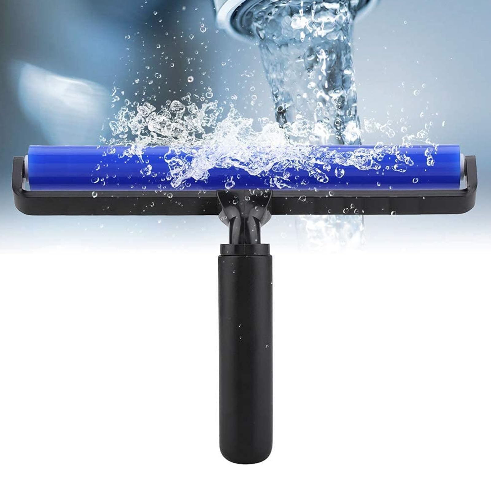 Rodillo de Pelusa de Silicona de 12 Pulgadas con Elasticidad para Eliminar eficientemente Polvo, y los residuos en Varias Superficies, Cepillo de partículas estáticas