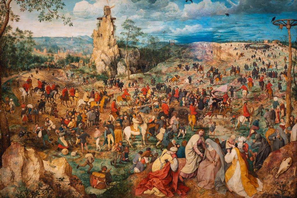 Lais Puzzle – Pieter Bruegel D. Ä. „Die Niederländischen Sprichwörter“ – 2000 Teile, Kunstpuzzle Für Erwachsene
