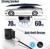 Sombrilla para auto totalmente automática, cubierta retráctil contra sol y clima, toldo eléctrico plegable para exteriores, protección contra nieve, escarcha y granizo, gris - 4.6 m 7
