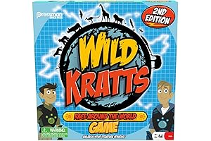 Unleash the Fun with Wild Kratts Race Around the World Board Game