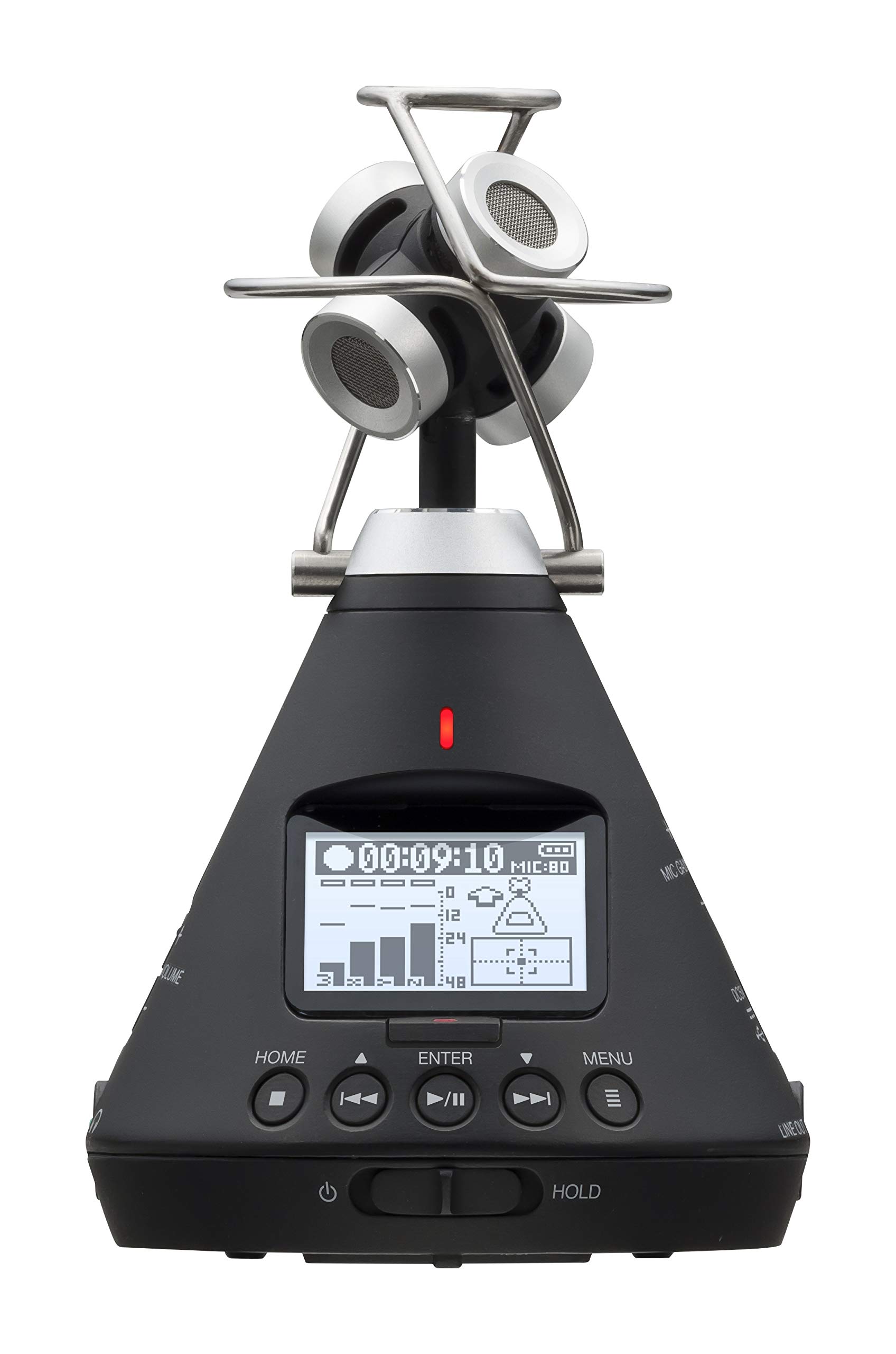 配信機器・PA機器・レコーディング機器 ZOOM H3-VR Amazon | ZOOM ズーム H3-VR ハンディレコーダー ブラック 黒