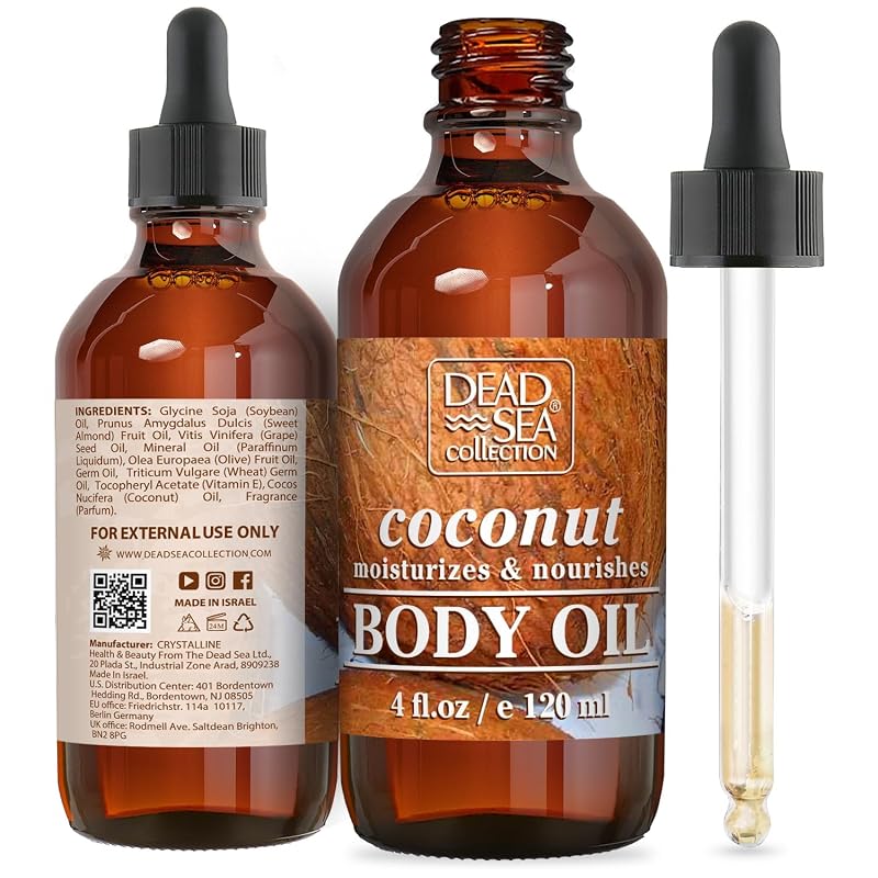 Dead Sea Collection Óleo corporal com coco, 120 mL